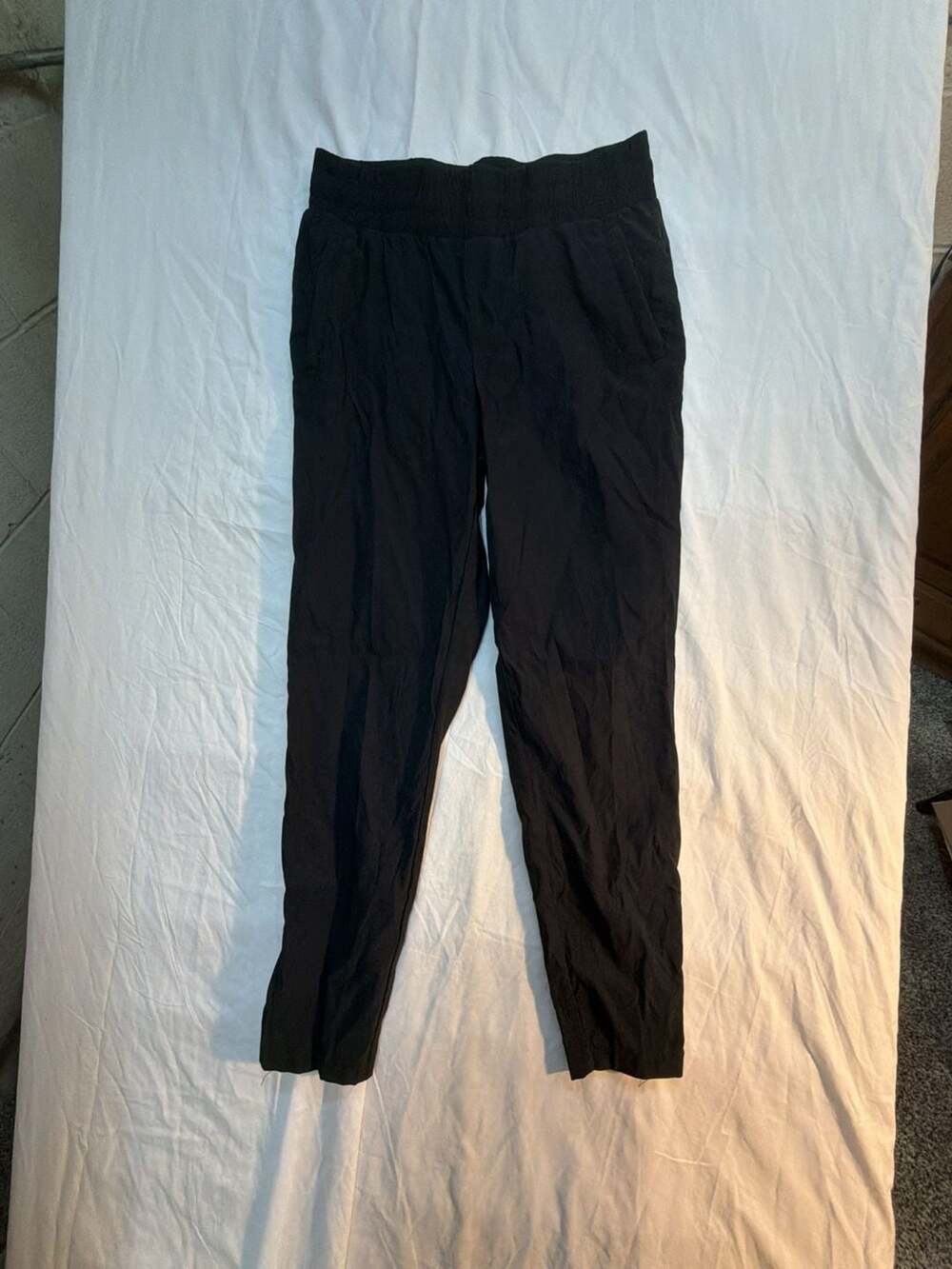 Modern Ambition Black Technical Jogger Pants with Zipper Ankles